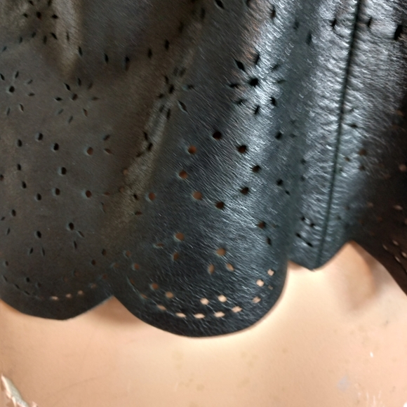 Vintage Boho Leather Jacket By Lucien Piccard - Picture 6 of 8